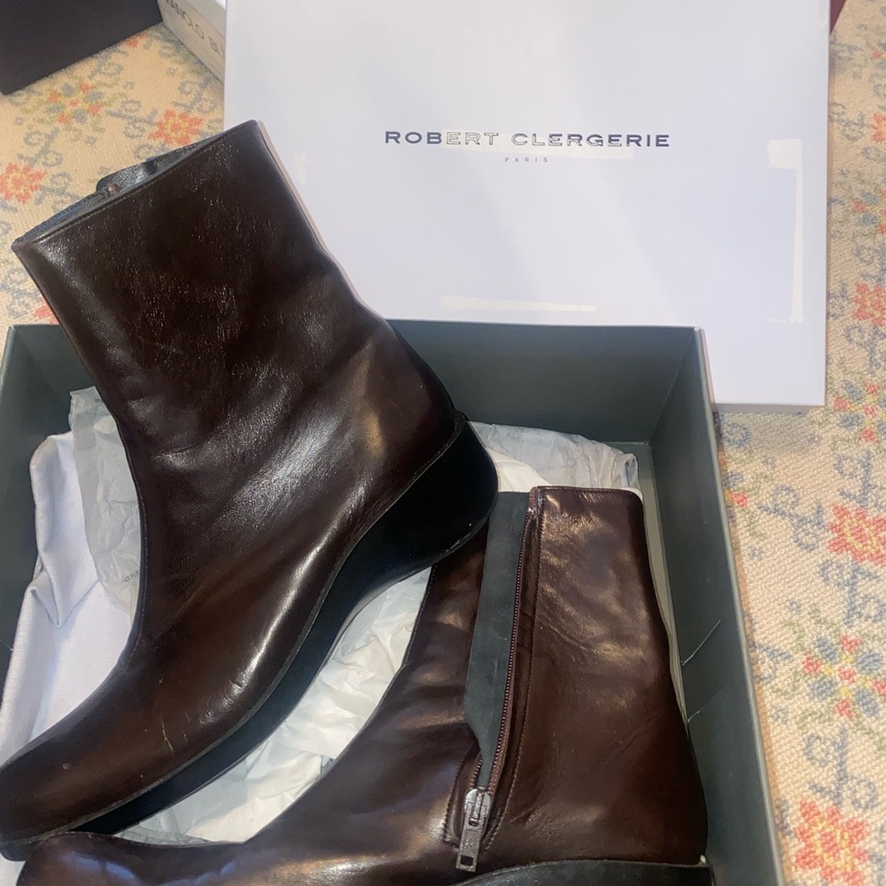 VINTAGE Robert Clergerie Leather Boots!